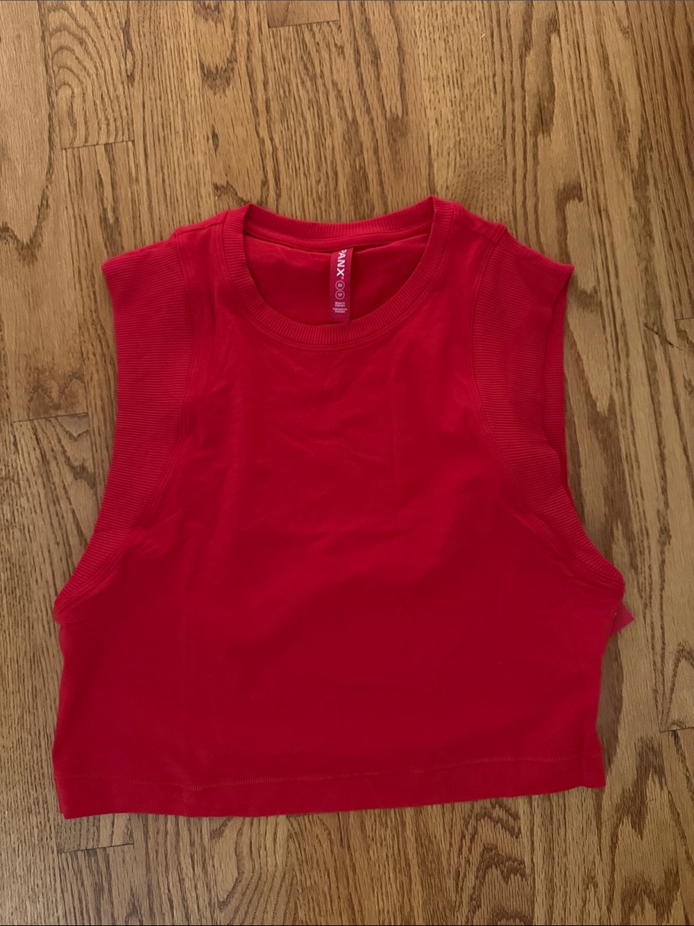 SPANX BoostUp Cropped Tank - SPANX Red
